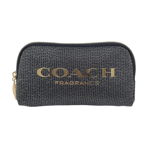 Coach Fragrance Shimmering Coin Bag Cosmetic Mini Pouch - Picture 2 of 8
